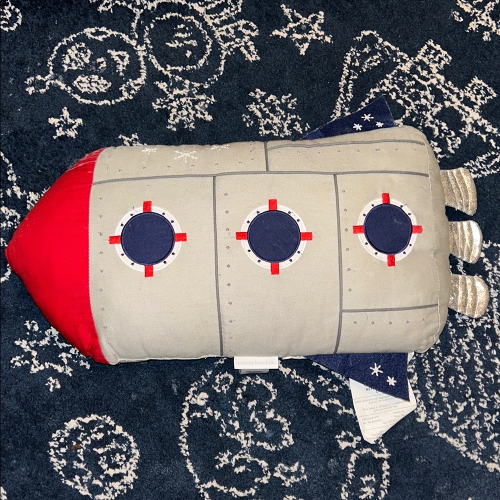 Pottery Barn Kids Space Adventure Pillow